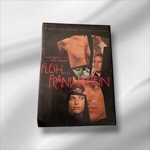 Flesh for Frankenstein Criterion Spine #27 Paul Morrissey, Andy Warhol OOP Rare
